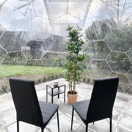 Private Garden With Geodome Manchester