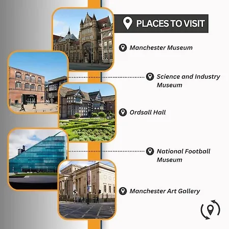 Sophisticated Escape, Walk To Stadium Museum * Manchester