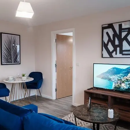 1 Bed Media Flat Free Parking * Manchester