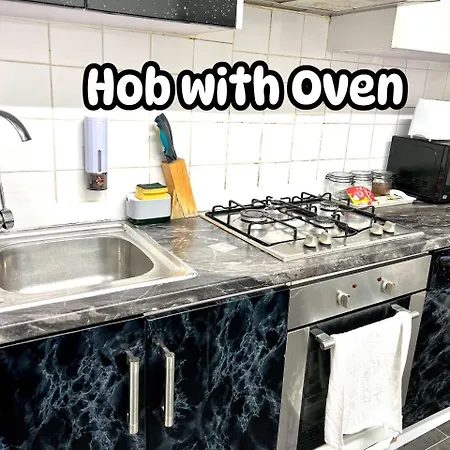 Сasa de vacaciones Mcrshared House-big Bedroom Sleeps 3 Mánchester