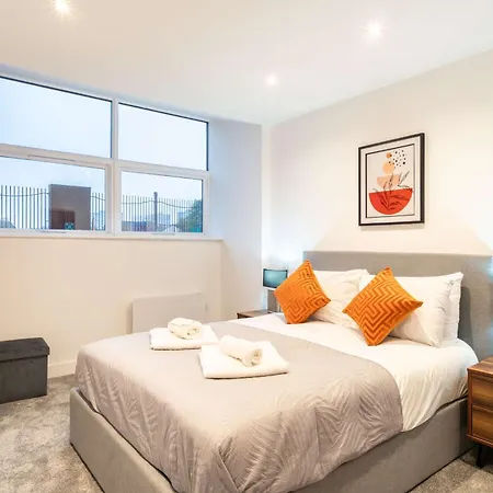 Modern 2 Bed Close To Etihad Apartment Manchester