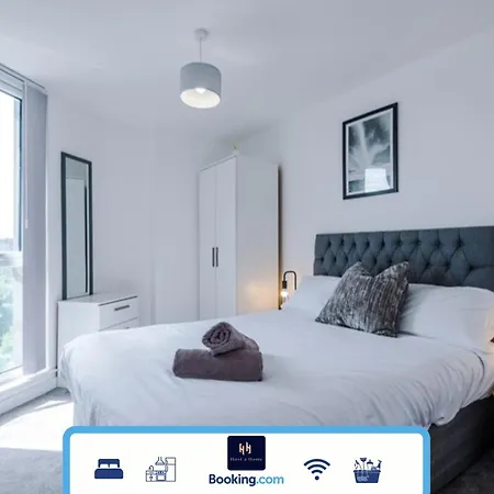 Apartment Modern 1 Bed With Balcony By Host A Manchester