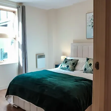 Apartmán Modern1-bdr For 3, Near Masson Place Arenas Cheetham Hill And Stadiums, Wifi