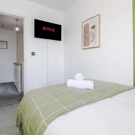 Hébergement de vacances R&r - Modern Townhouse Near Etihad & Centre Manchester