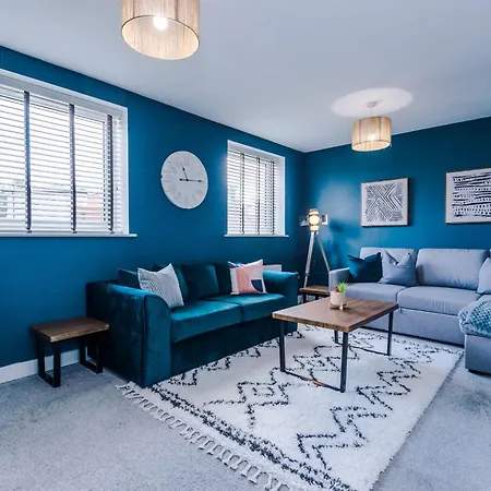 Hébergement de vacances R&r - Modern Townhouse Near Etihad & Centre Manchester