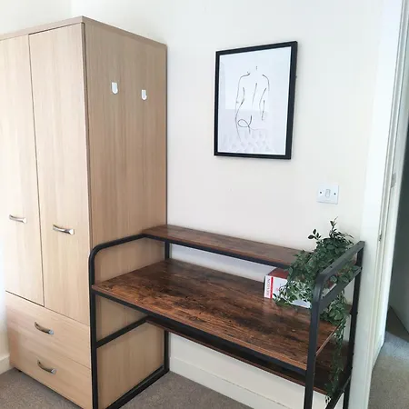 Spacious Homely Manchester City Stay Near Ao Arena And Shopping Centre With 500Mbps Internet & Netflix Apartament Manchester