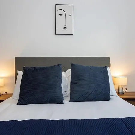 Vakantiehuis 2 Bed Media Flat Salford Quays Manchester