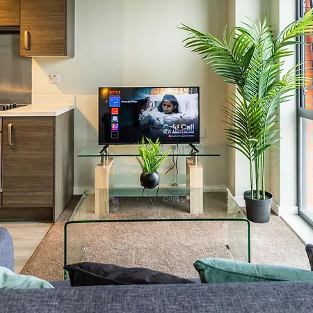 公寓 Spacious Studio, Centre , Salford 曼彻斯特