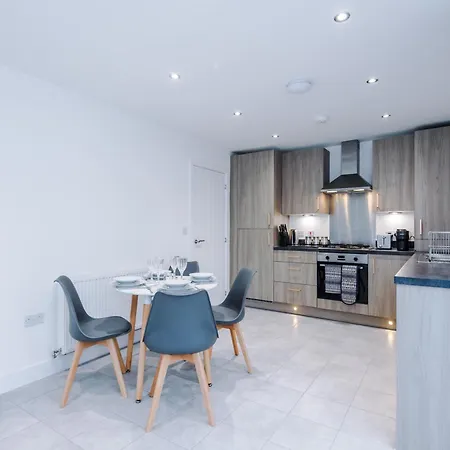 Nyaraló Modern 3br Townhouse In Central Manchester