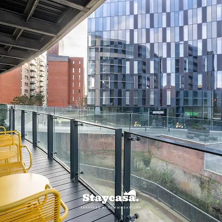 Canalside Balcony View Manchester