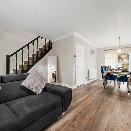 Stylish 3-bed Close To Mcr Centre For 8 Guests Дом отдыха Манчестер