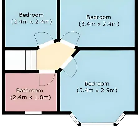 Modern 4-bed House, Free Parking & Wifi In Swinton Manchester