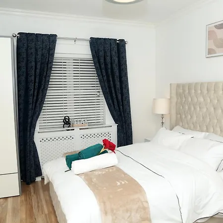 Apartamento Mdz Luxe Stays-sleeps 6 Mánchester