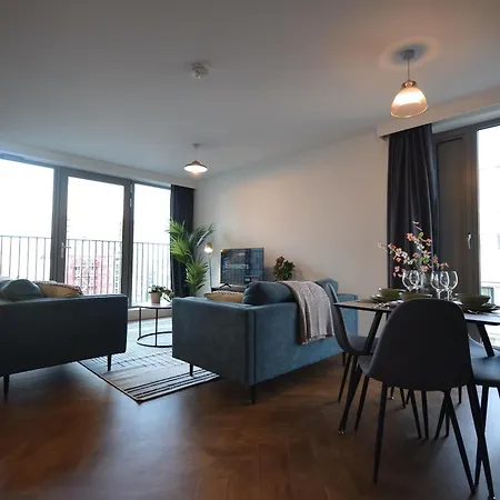 Life Top-floor 2-bed 1-bath In Ancoats Apartmán