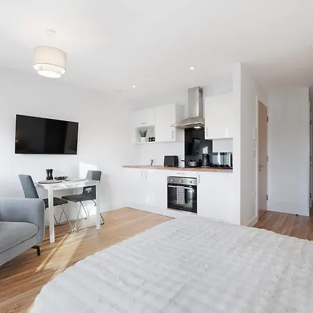 Appartement New! 1br In Media Free Wifi Manchester