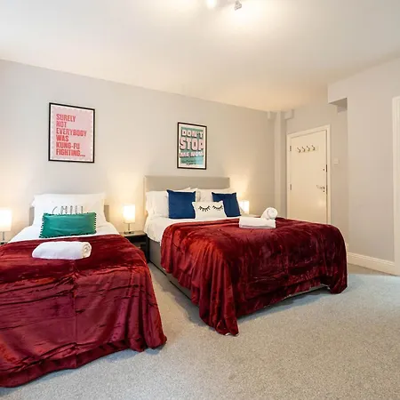 Lejlighed 3 Bed Canal St Flat Sleeps 9 Centre *