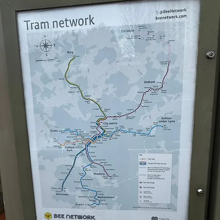 Apartament Quay House - Salford - 2bdr Sleeps 7, Spacious & Quiet - Free Parking - Close To Centre, United & The Lowry *