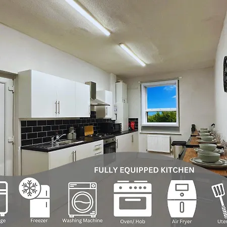 4bed 7guests Work&family Easycentralaccess Offer Mánchester