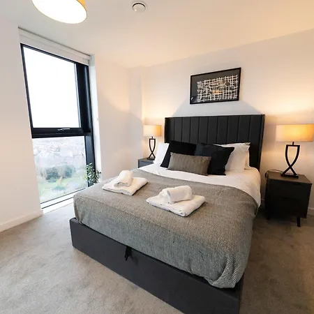 Apartmán Stunning Old Trafford 2 Bed Penthouse W Terrace