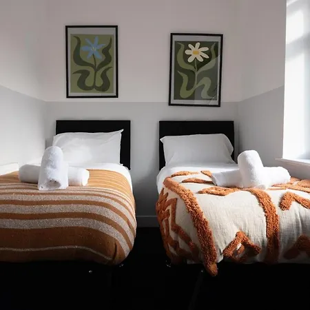 Stylish Modern Near Mcr Centre Coop & Etihad Hébergement de vacances *