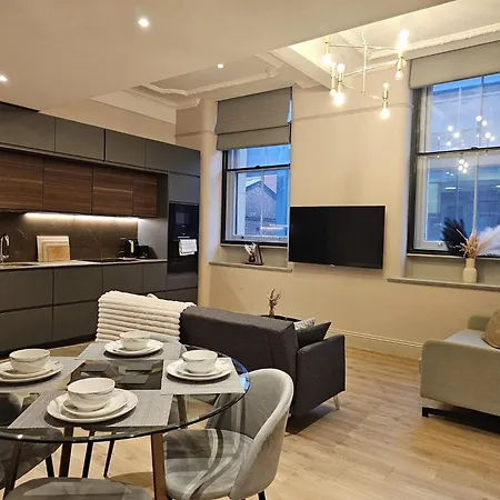 Apartamento Modern 2br In Chinatown For Up To 8 Guests! Mánchester