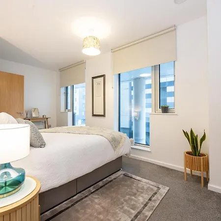 Northern Quarter Luxury 2 Bed With Balcony Lägenhet *