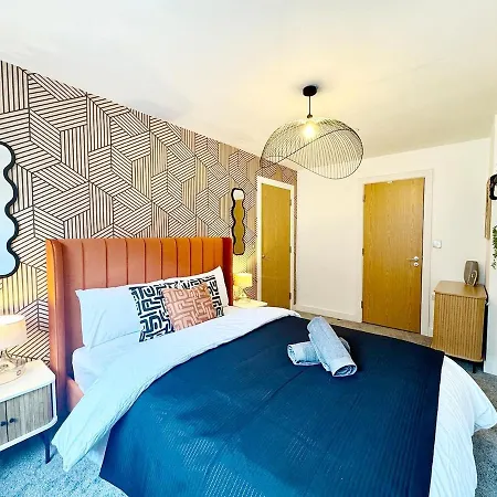 Citycenter Cypress Place 4 Beds 6 Ppl Free Parking * Manchester