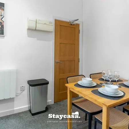 Casa Cove 2f Flat Free Parking - 5min To Hospital Apartment Manchester