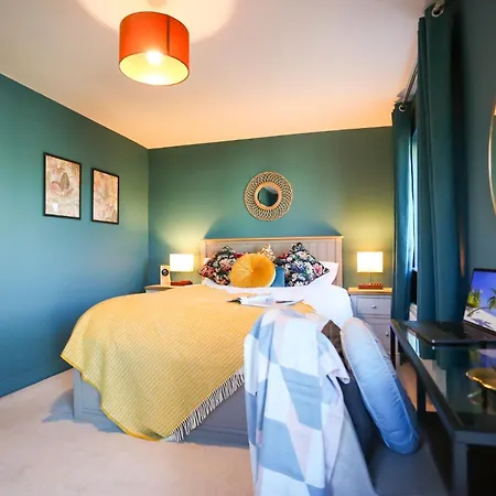 Feriehus Luxury Three Story Townhouse Free Parking On Drive