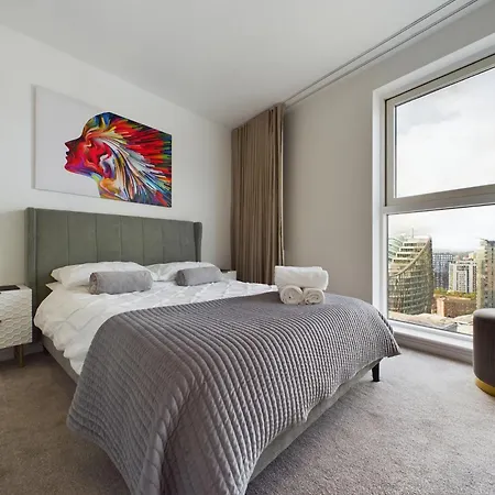 Amazing Skyline Views 3br Duplex With Free Parking Apartmán Manchester