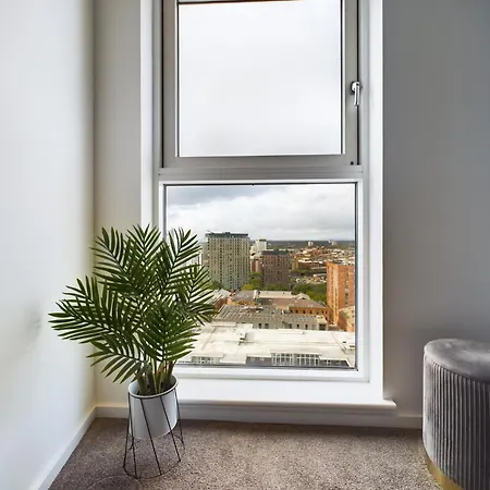 Lägenhet Skyline Views 3Br Duplex - Pool, Gym & Parking Manchester