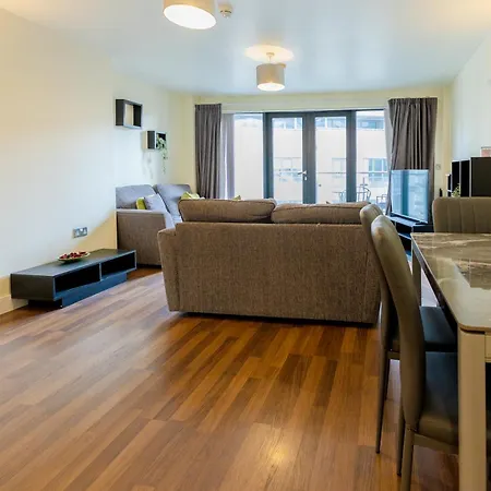 Luxury 2 Bed Ensuite Apartment In Deansgate 1 Min Walk To Commercial Area Lejlighed Manchester