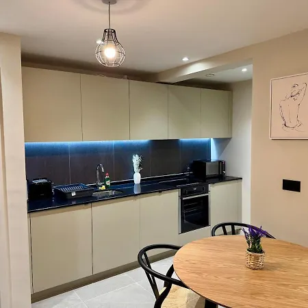 Elegant 2-bed 2-bath In With Balcony