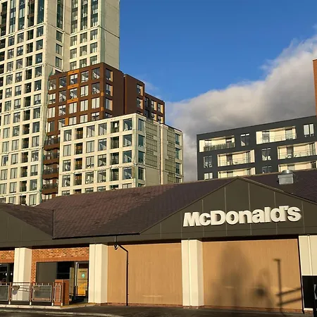 Modern & Cosy With Balcony, Near Media Centre & Old Trafford Stadium Lejlighed Manchester