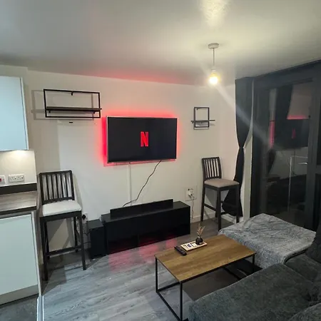 Luxury 1 Bedroom Apartment, Center With Balcony Apartment *