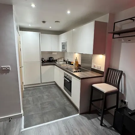 Luxury 1 Bedroom Apartment, Center With Balcony Manchester