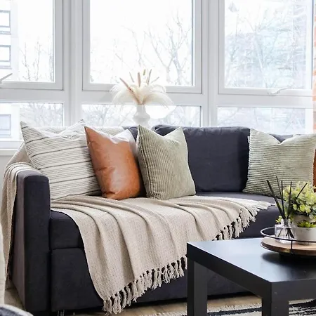 公寓 Cozy Next To Ao Arena With Free Parking *