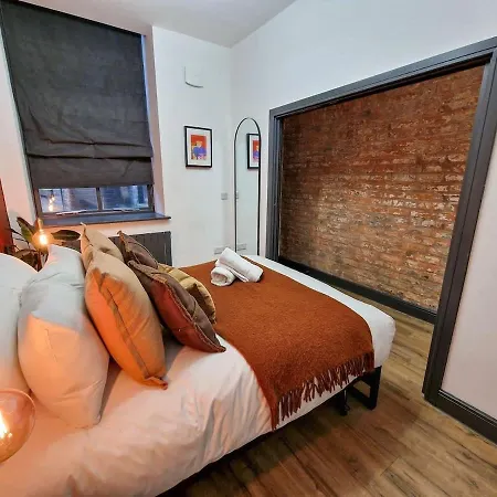 Апартаменты Stunning Northern Quarter Flat Манчестер