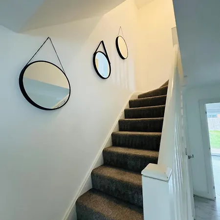 Hébergement de vacances Modern Lux New Built House In Ancoats Free Wifi Parking *
