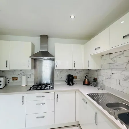 Modern Lux New Built House In Ancoats Free Wifi Parking Hébergement de vacances