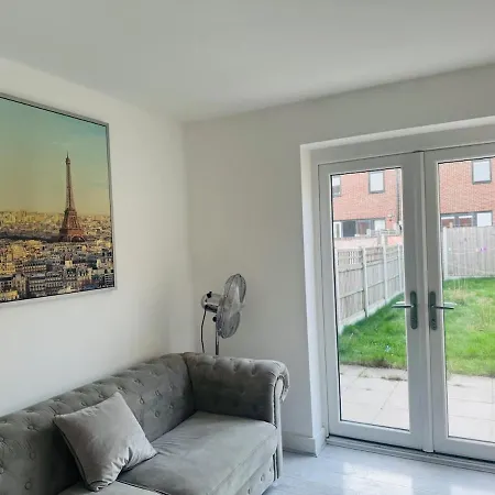 Hébergement de vacances Modern Lux New Built House In Ancoats Free Wifi Parking