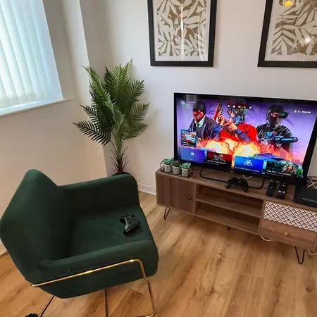 Sleek And Stylish 3 Bed In - Parking Semesterbostad Manchester