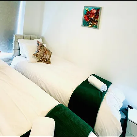 Apartmán Modern 3 Bedroom Flat Near & Hulme Park Manchester