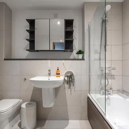 Riverside Cc And Salford Quays Flat - Gym Apartamento *
