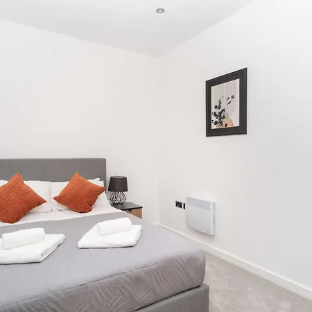 Apartment Fabulous 2bed Close To Etihad Manchester