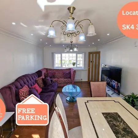 Stockport 6 Bed By Superhost * Manchester