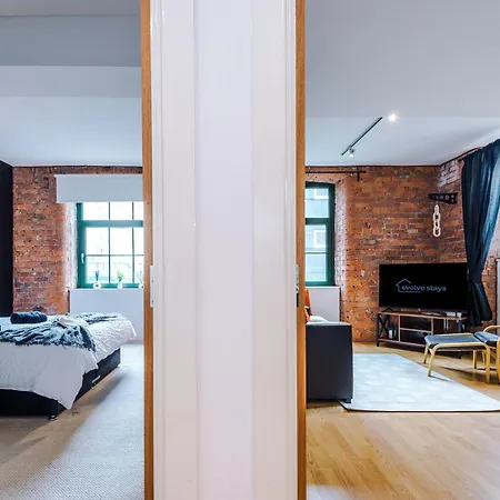 Converted Mill, Stylish In Castlefield Apartment Manchester