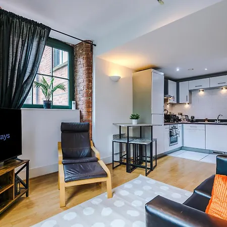 Lejlighed Converted Mill, Stylish In Castlefield Manchester