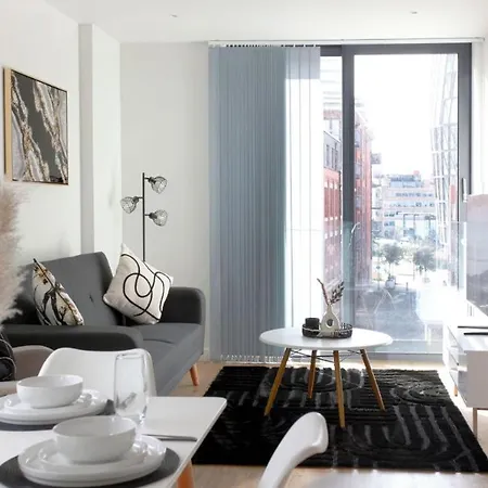 Mcr Free Parking Gym Terrace Apartment Manchester