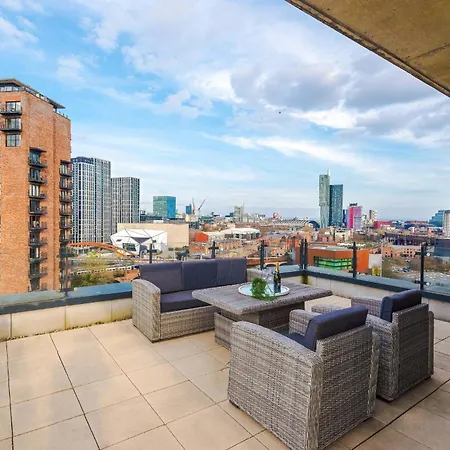 Апартаменты The Irwell Penthouse Skyline Манчестер